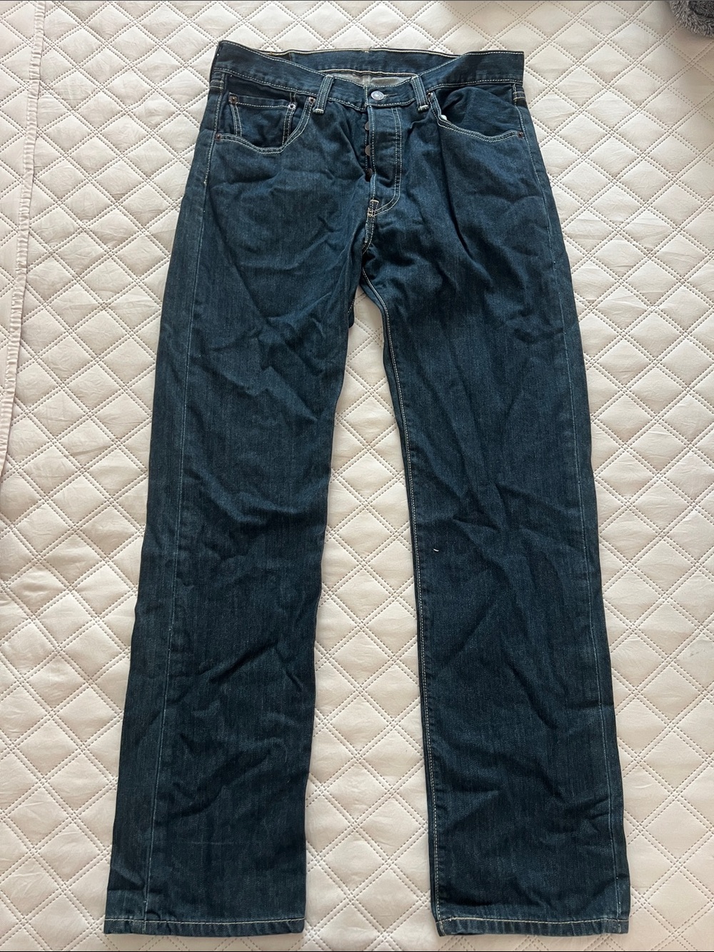 Levi's Indigo Straight-Leg Men's Jeans
